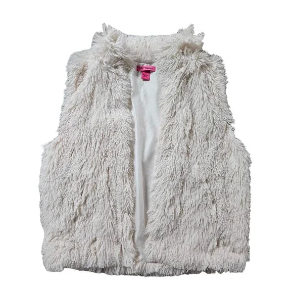 Betsey johnson shop fur vest